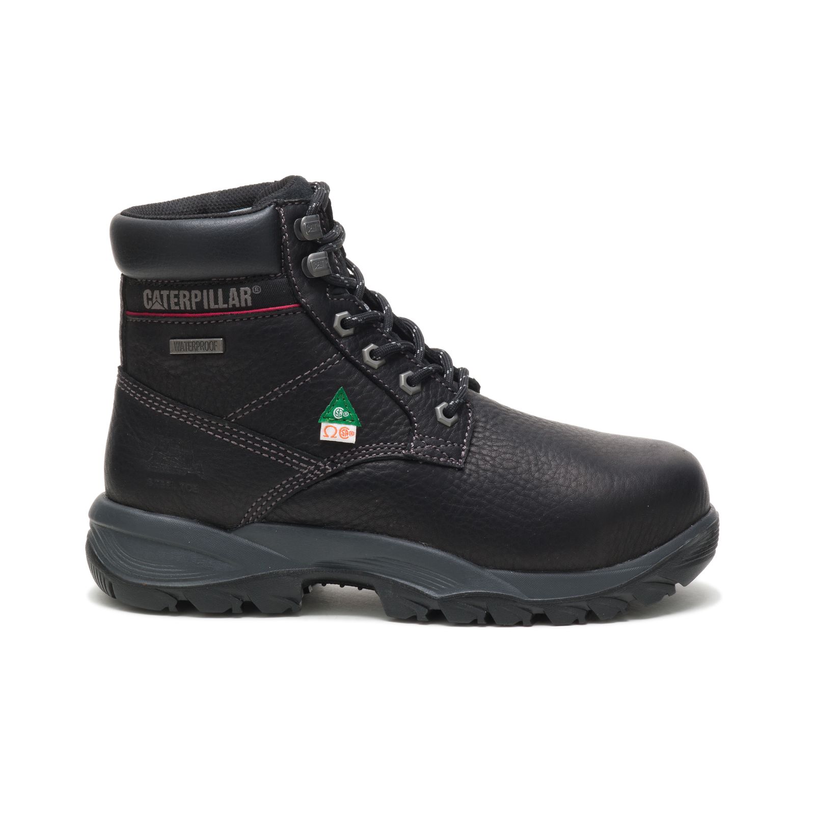 Caterpillar Boots Online - Caterpillar Dryverse 6" Waterproof Thinsulate™ Steel Toe Csa Womens Work Boots Black (724168-SAB)